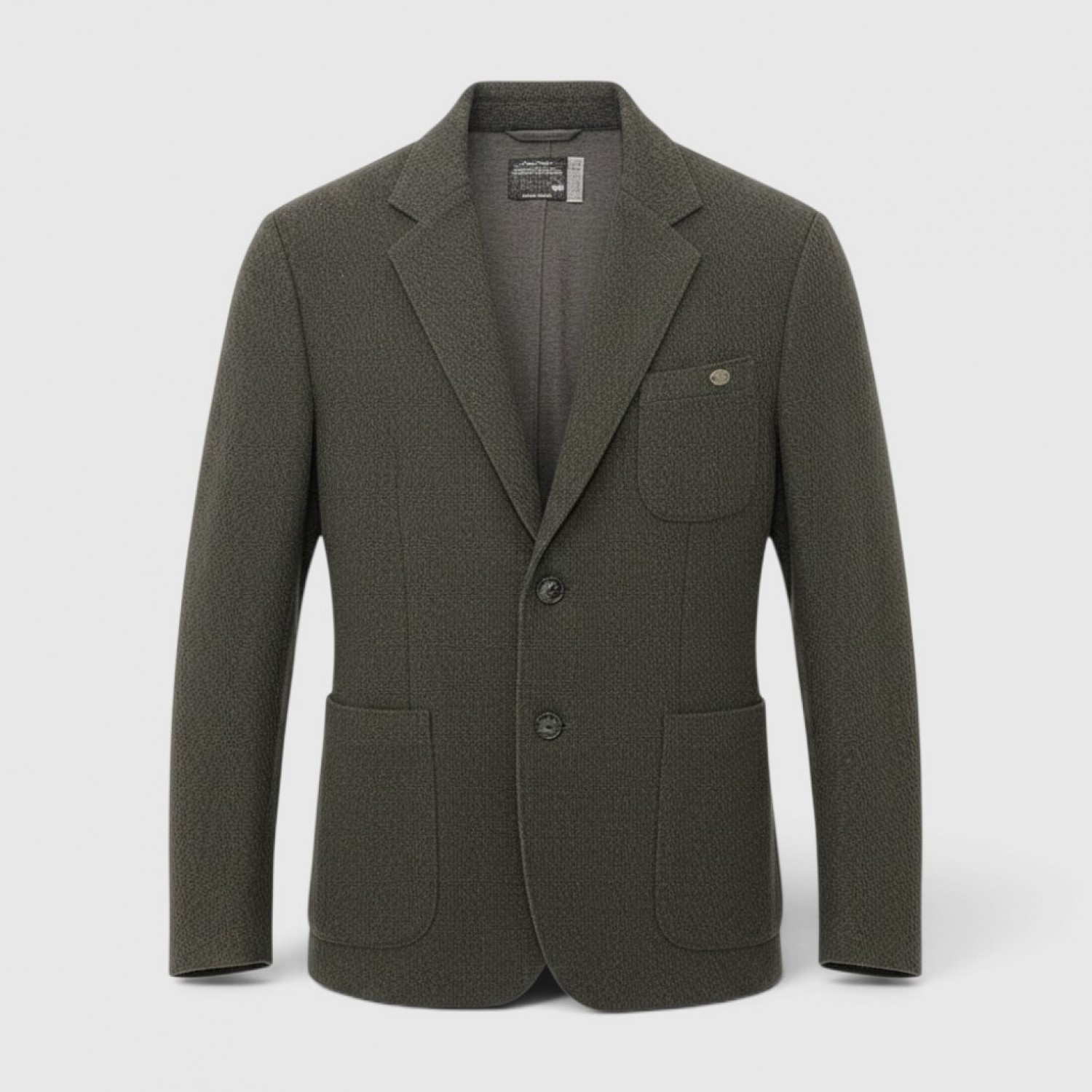 GAS Ανδρικό Casual Blazer Λαδί / Pre-Owned